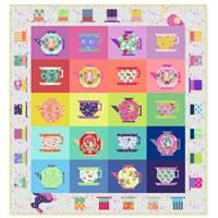 Mad Hatter Tea Party Quilt Kit by Tula Pink